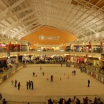 Liverpool mall skating rink