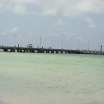 Small fishing pier