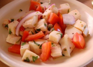 ceviche de calamar