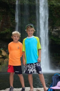 Evan & Noah at Mishol-Ha